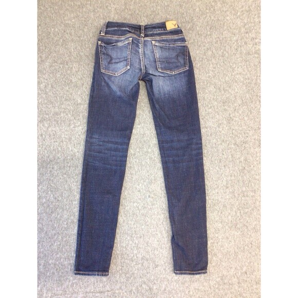 American Eagle Outfitters Denim - American Eagle Sz 00 Jegging Super Stretch Denim Skinny Jeans Dark